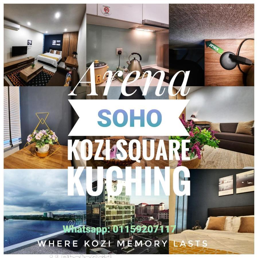 Appartamento Arena Soho At Kozi Square Kuching Esterno foto
